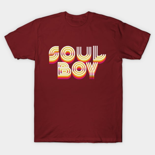 Soul Boy soul music T-Shirt by retropetrol